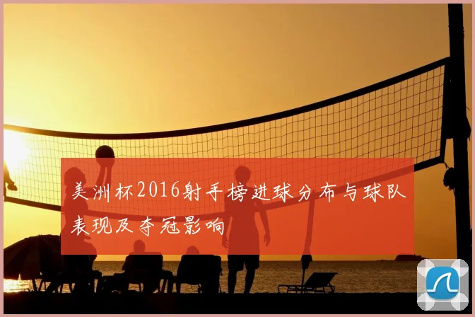 美洲杯2016射手榜进球分布与球队表现及夺冠影响