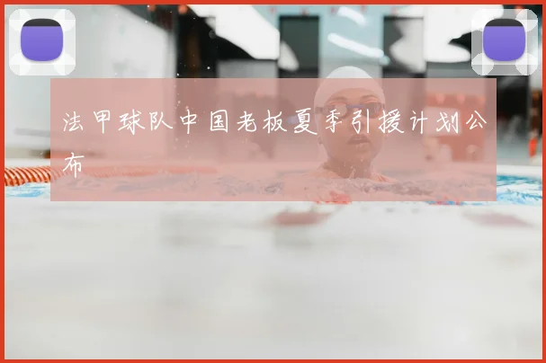 法甲球队中国老板夏季引援计划公布