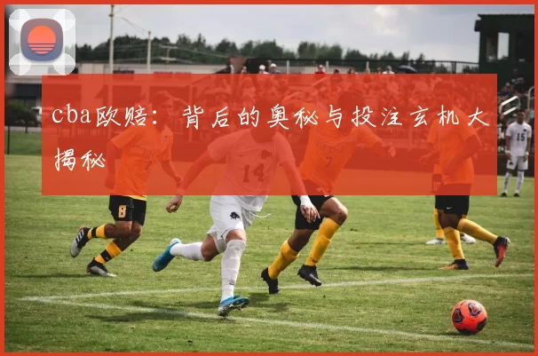 cba欧赔：背后的奥秘与投注玄机大揭秘