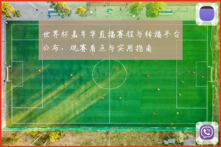 世界杯嘉年华直播赛程与转播平台公布，观赛看点与实用指南